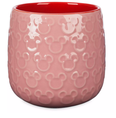 Disney Parks Mickey Icon Gloss Glaze Coffee Mug Green New