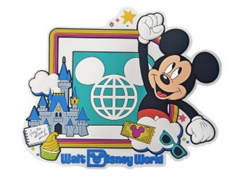 Disney Parks Magnet - Walt Disney World Play In The Park Mickey New With Tag