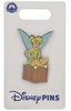 Disney Parks Peter Pan - Tinker Bell Block Pin New with Card