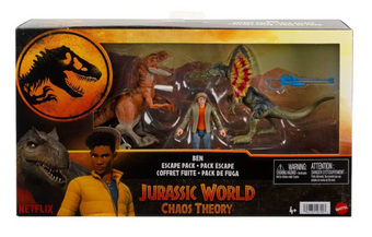 Jurassic World: Chaos Theory Ben Escape Figure Pack New With Box