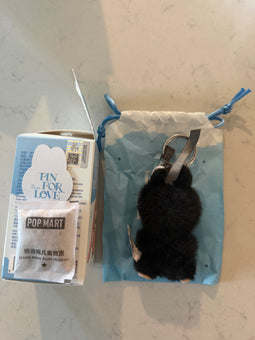 Pop Mart Labubu The Monsters Pin for Love Letter R Plush Keychain USA New