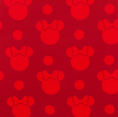 Disney Parks Minnie Red Sequined Holiday Loungefly Mini Backpack New with Tag