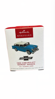 Hallmark 2025 Keepsake Mini 1955 Chevrolet Nomad Wagon Christmas Ornament New