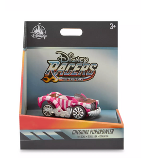 Disney Parks Racers Cheshire Purrrowler Die-Cast Car 1:64 Scale New with Box