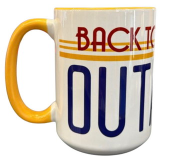 Universal Studios Back to the Future OUTATIME Coffee Mug New With Tag