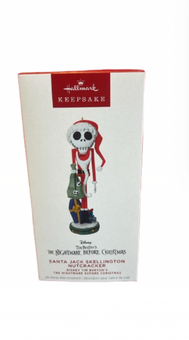Hallmark Keepsake 2025 Santa Jack Skellington Nutcracker Ornament New with Box