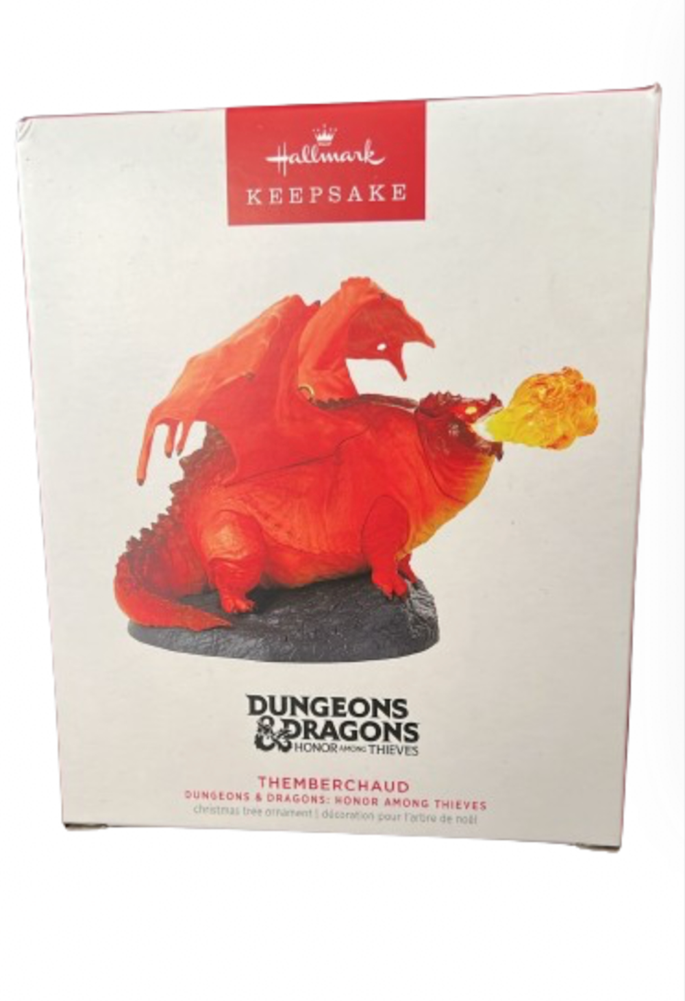 Hallmark Keepsake Dungeons & Dragons Themberchaud Christmas Ornament New W Box