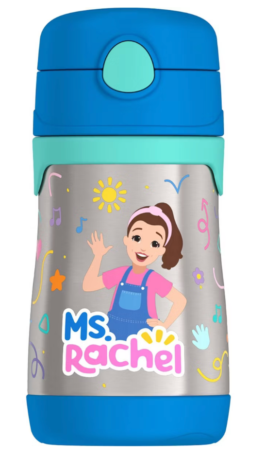 Thermos 10oz Straw Bottle - Ms. Rachel New with Tag