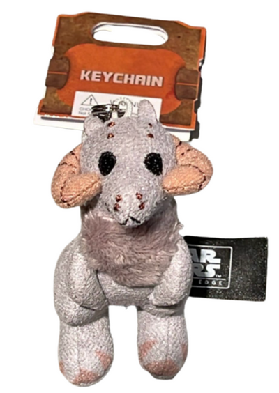 Disney Parks Star Wars Galaxy Edge Tauntaun Plush Keychain New With Tag