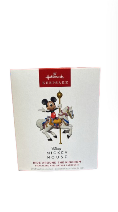 Hallmark Keepsake 2025 Disneyland King Arthur Carrousel Ride Christmas Ornament