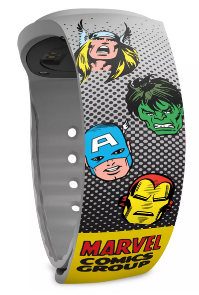 Disney Parks Marvel Comics MagicBand+ New With Tag