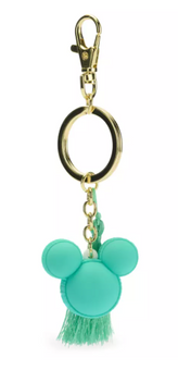 Disney Parks Mickey Mouse Icon Macaron Keychain – Green New With Tag