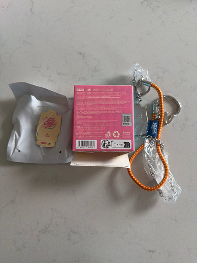 Pop Mart Labubu The Monsters Let's Checkmate Rook Pendant Keychain Charm New