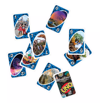 Disney Parks Theme Park Edition UNO Card Game New With Tag