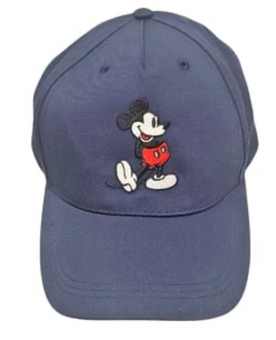 Disney Parks Hat Baseball Cap Mickey Mouse Standing Navy WDW New With Tag