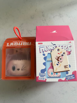 Pop Mart Labubu The Monsters Wacky Mart Yakitori Pinch Pendant USA Seller New