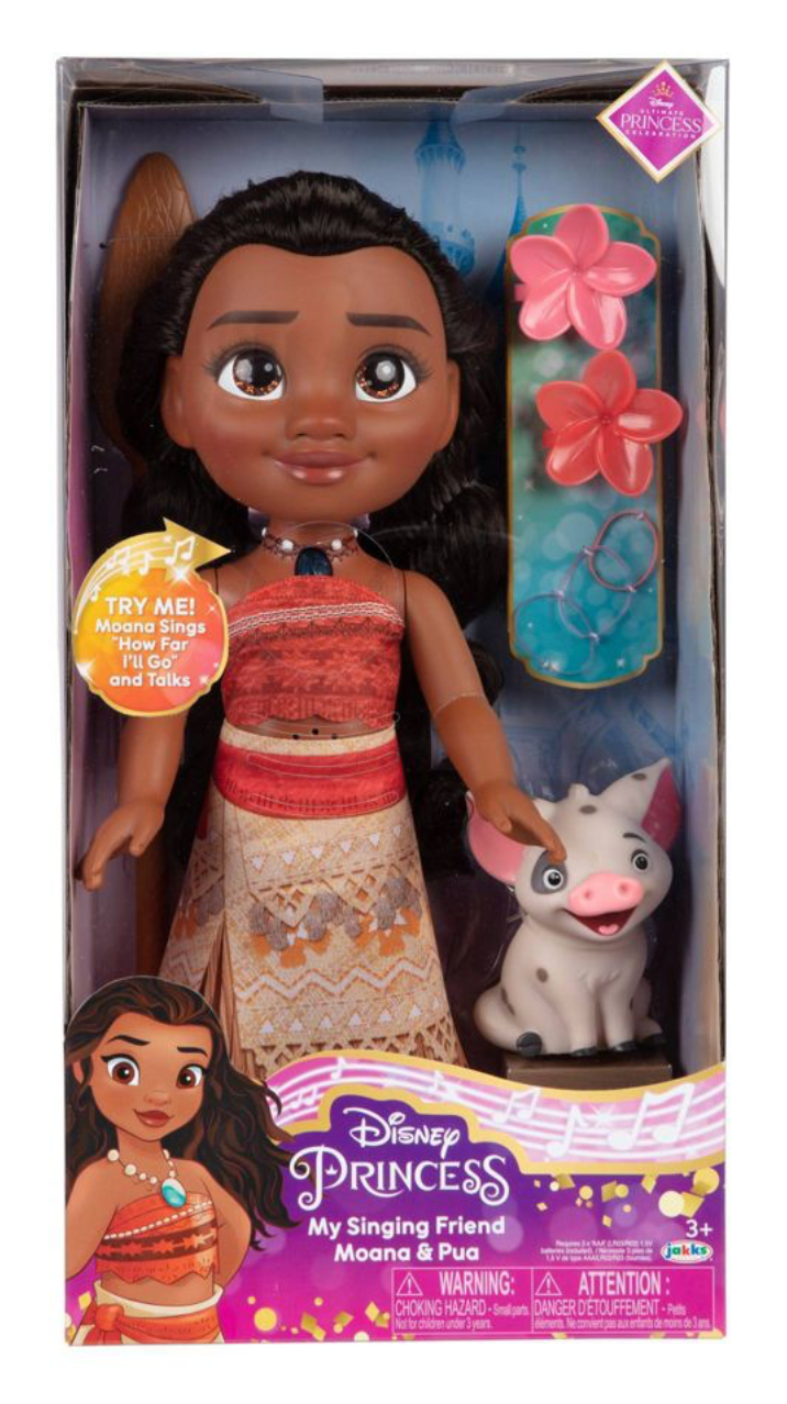 Disney Princess My Singing Friend Moana & Pua Doll Toy New with Box