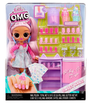 L.O.L. Surprise! OMG Sweet Nails – Kitty K Cafe 15 Surprises Toy New With Box