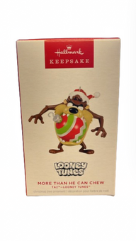 Hallmark 2024 Keepsake Looney Tunes Taz More Than He Can Chew Ornament New Box