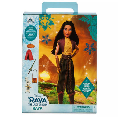 Disney Story Doll with Accessories and Activity Raya and the Last Dragon New Box