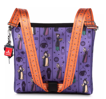 Disney Parks Halloween 2023 Hocus Pocus Convertible Streamline Bag New with Tag