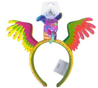 Disney Parks 2026 Coco Dante Ear Headband UV Reactive for Adults New with Tag