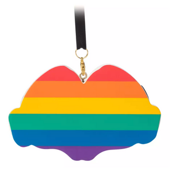 Disney Parks Mickey Mouse Gloves Sketchbook Ornament Pride Collection New W Tag