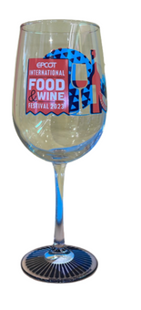 Disney Parks EPCOT Food & Wine Festival 2023 Stemmed Glass New