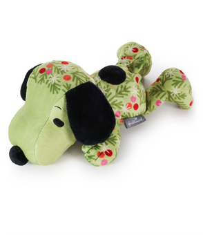 Hallmark Christmas Peanuts Evergreen Floppy Snoopy Plush New With Tag