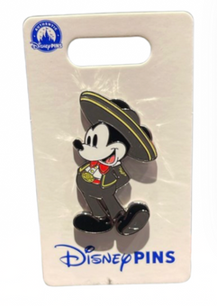 Disney Parks Epcot Showcase Mickey Mouse Mexico Pin New with Card