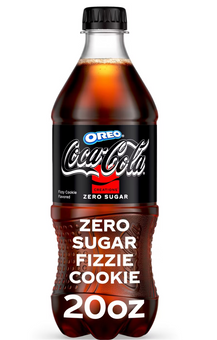Coca-Cola Zero Sugar Oreo Limited Edition Soda - 20 fl oz Bottle New With Tag