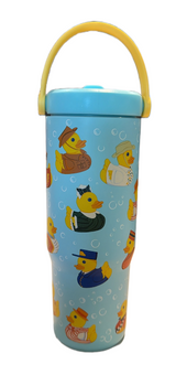 Disney Parks Character Rubber Ducks Travel Tumbler New with Tag