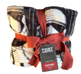 Disney Parks Star Wars Stormtrooper First Order Throw Blanket New With Tag