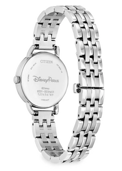 Disney Parks Mickey Mouse Stainless Steel Eco-Drive Watch X Women by Citizen New