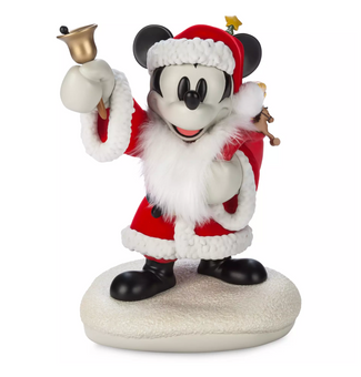 Disney Parks Making Christmas Magical Santa Mickey Holiday Figurine New with Box