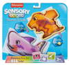 Fisher-Price Sensory Bright Shark & Dragon Squeeze Animals Toy New With Box