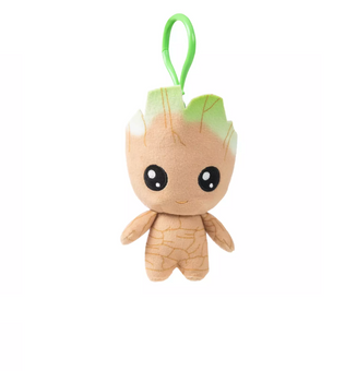 Disney Parks Marvel Guardians of the Galaxy Groot Plush Keychain New with Tag