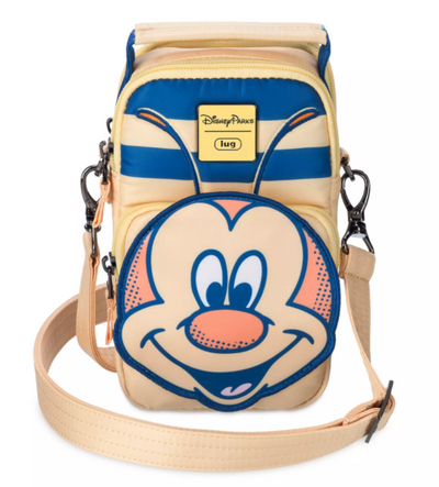 Disney Parks Spike Bee Skeeter Mini Crossbody Bag Lug EPCOT Flower Garden New