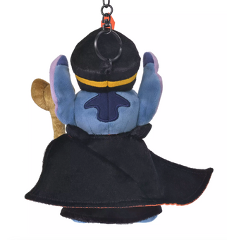 Disney Halloween Villains Stitch as Jafar Plush Keychain Bag Charm New with Tag