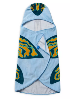 Disney Parks Pandora Avatar Way of Water Ilu Hooded Youth Kid Towel New with Tag