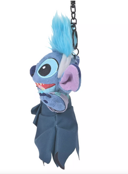 Disney Halloween Villains Stitch as Hades Plush Keychain Bag Charm New with Tag
