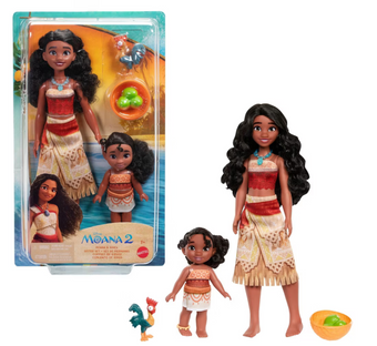 Disney Moana 2 Moana & Simea Sister Set with Fashion Dolls Toy New With Box