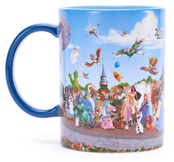 Disney Parks Walt Disney World Storybook Coffee Mug New with Tag