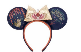 Disney Parks Minnie Ear Headband Tiana's Bayou Adventure Light-Up New With Tag