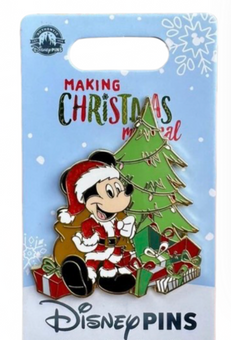 Disney Parks Making Christmas Magical Mickey Mouse Holiday Pin New With Card