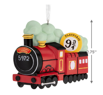 Hallmark Harry Potter Hogwarts Express Christmas Tree Ornament New With Box