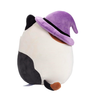 Squishmallow 12 Cam Winking Cat Witch Hat Brooms Plush Halloween Toy New w Tag