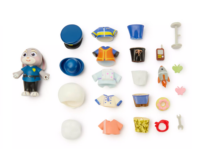 Disney Parks Zootopia Judy Hopps with Accessories Figurine Set New with Case