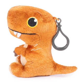 Universal Studios Jurassic Park T-Rex Plush Bag Clip New With Tag
