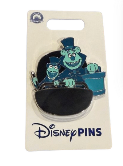 Disney Parks Muppets Haunted Mansion Kermit Fozzie Bear Doom Buggy Pin New